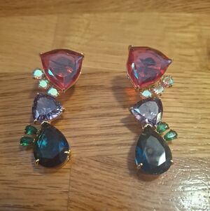 Kate Spade New York Shine Me Up Earrings In 3D Floating Display Case